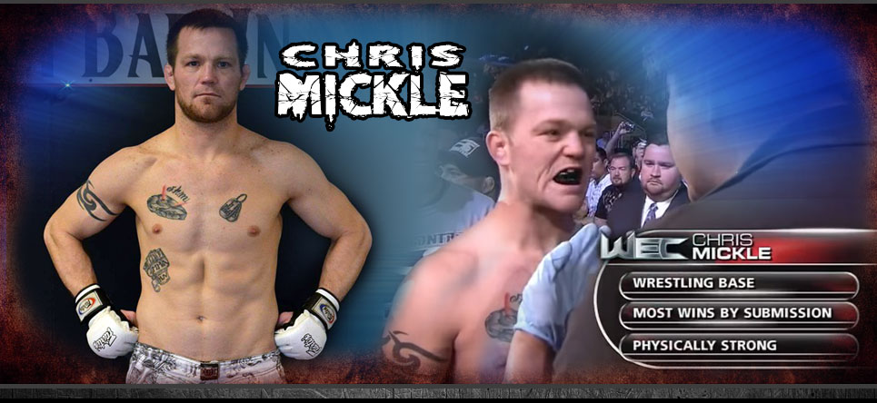 Chris Mickle MMA Fighter